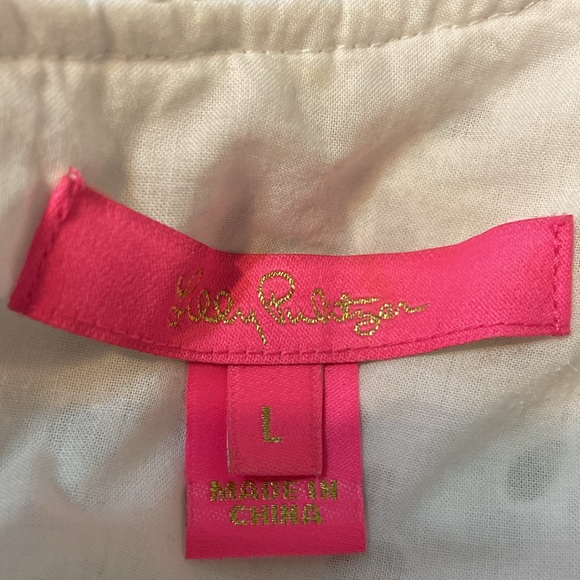 Lilly Pulitzer white eyelet top - Picture 4 of 7